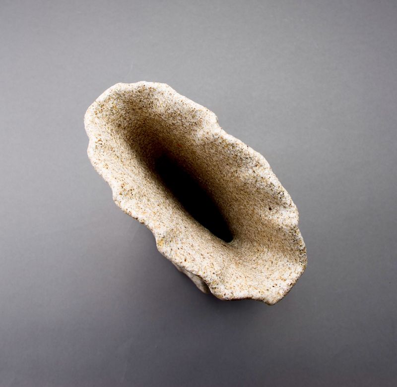 A Sculptured Vase from Takayuki Sakiyama's Chōtō Series