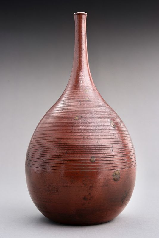 An Edo Period Bizen Vase with Researcher Certification