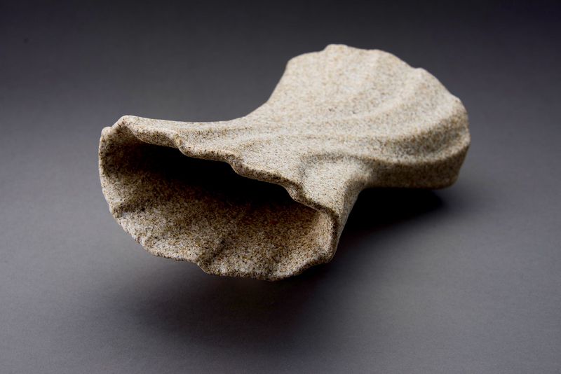 A Sculptured Vase from Takayuki Sakiyama's Chōtō Series