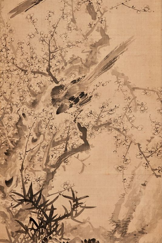 A Hanging Scroll by Imperial Court Artist Taki Katei (1830 - 1901)