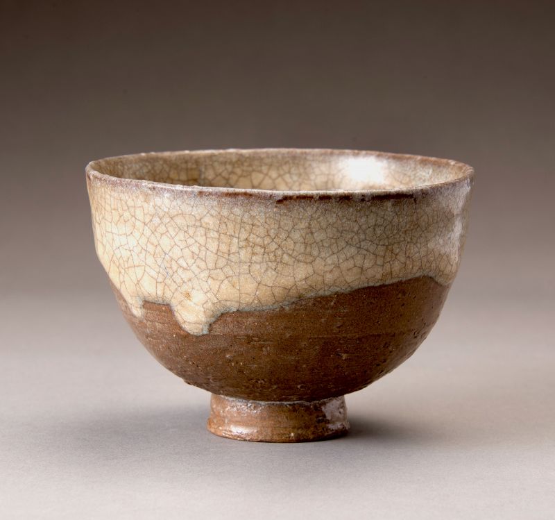 Historically Important Tea Bowl by Saka Kōrai-zaemon (1615-1668)