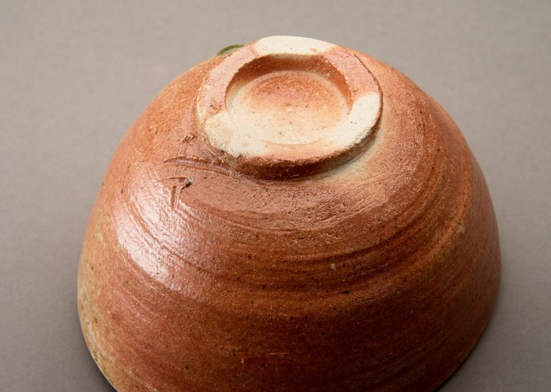 A Shigaraki Tea Bowl by Sugimoto Sadamitsu