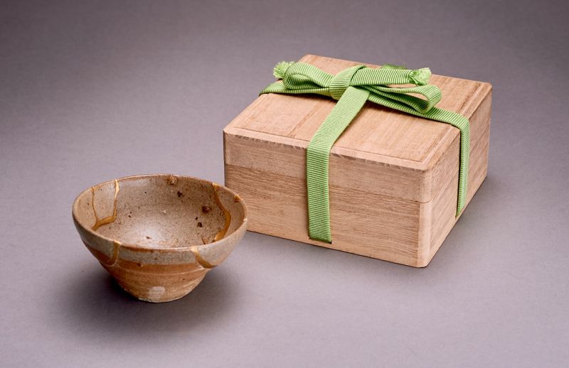 A Meticulously Repaired Momoyama Period Sake Cup