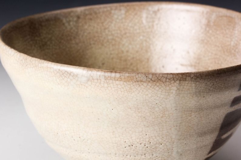 A Kohiki Tea Bowl by Sugimoto Sadamitsu