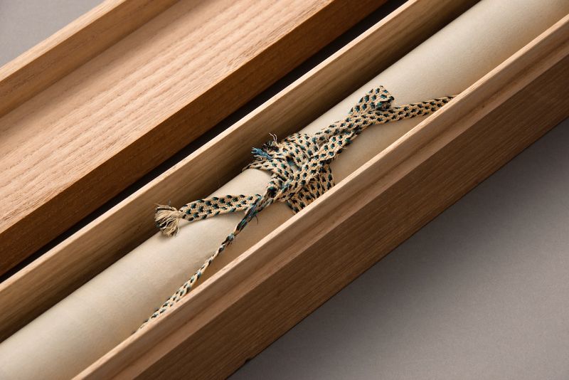 A Scroll Mounted Letter by Master Poet Kobayashi Issa