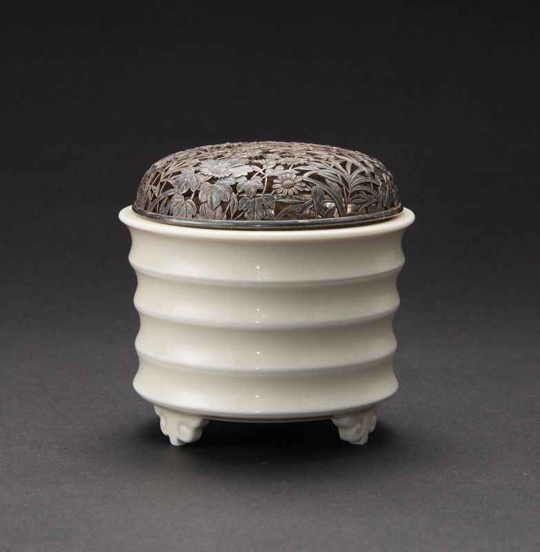 A Meiji Period Incense Burner by Miura Chikusen