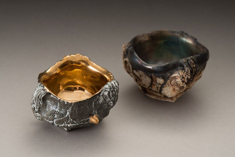A Set of Modern Sake Cups by Hiramatsu Ryoma