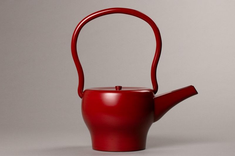 A Lacquer “Chōshi” Sake Warmer by Kado Isaburō