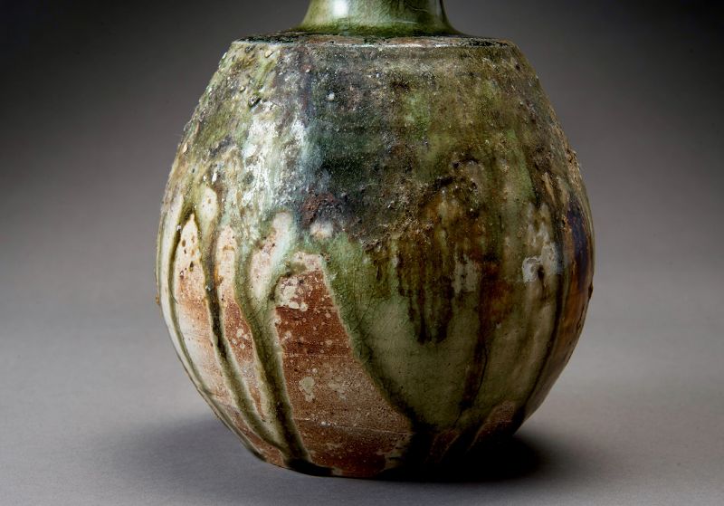 An Iga “Torigata” Vase by Furutani Michio