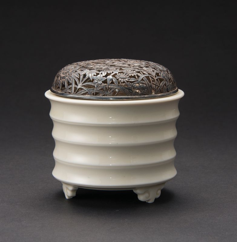 A Meiji Period Incense Burner by Miura Chikusen