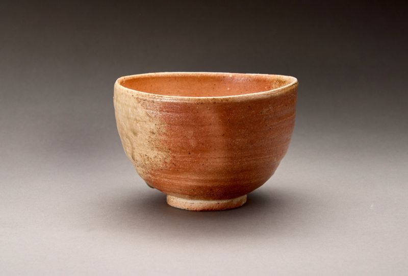 A Shigaraki Tea Bowl by Sugimoto Sadamitsu
