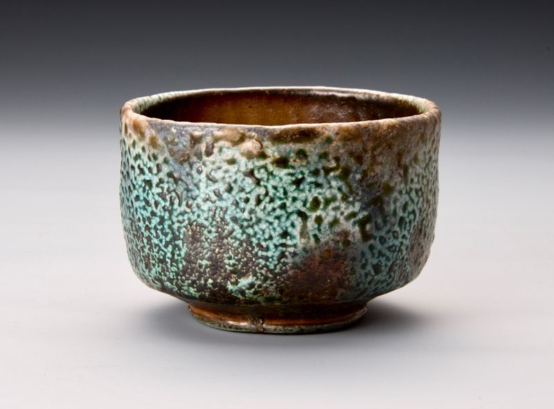 Hishoku Nanban-yaki Tea Bowl by Sakuchi Ensen