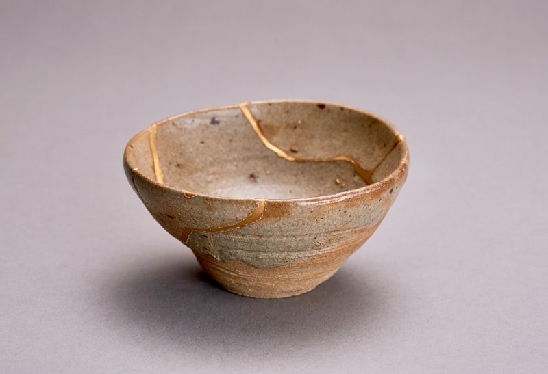 A Meticulously Repaired Momoyama Period Sake Cup