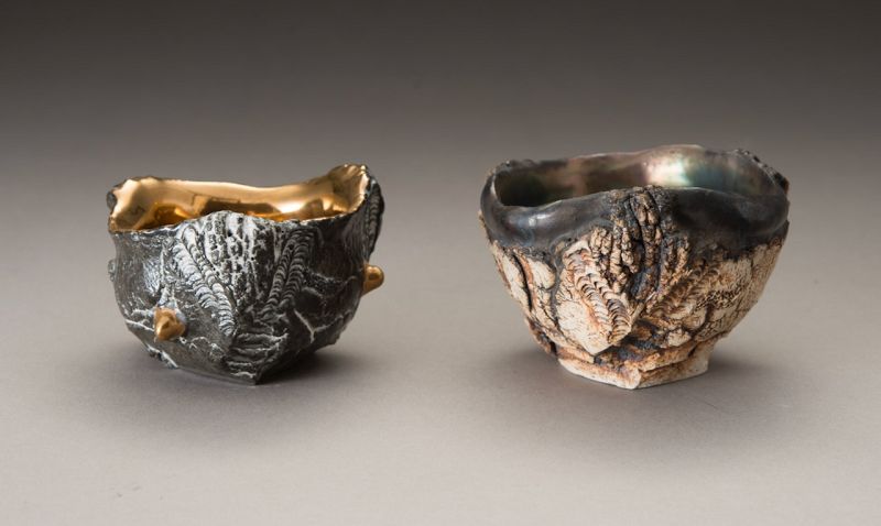 A Set of Modern Sake Cups by Hiramatsu Ryoma