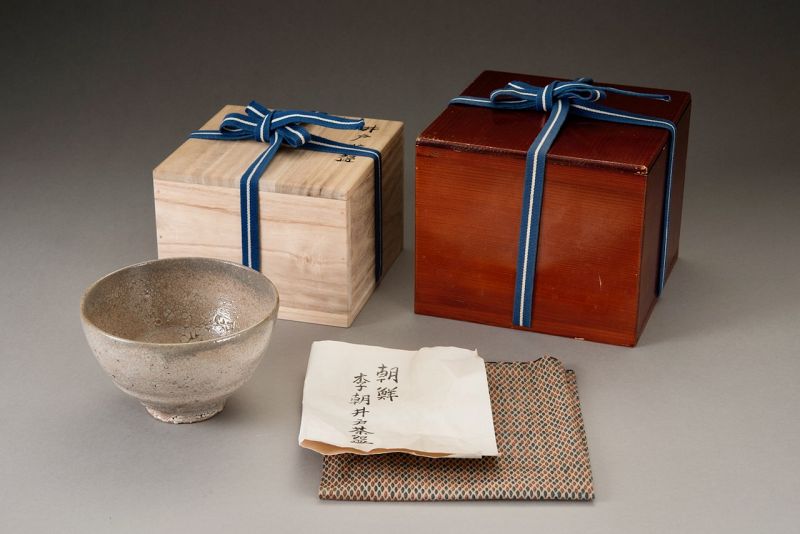 An Excellent Edo Period Korean “Ido” Tea Bowl — Collector Piece