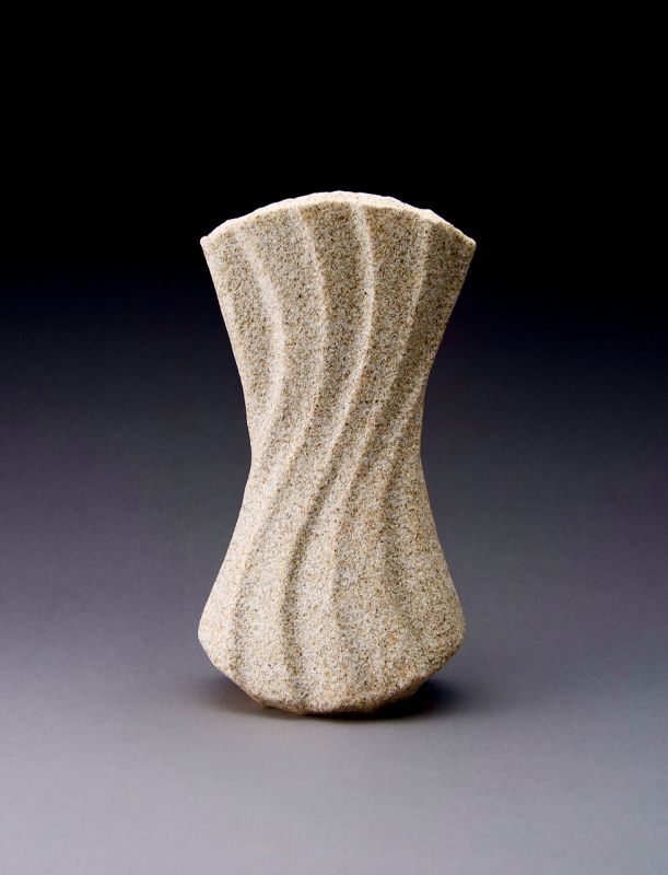 A Sculptured Vase from Takayuki Sakiyama's Chōtō Series