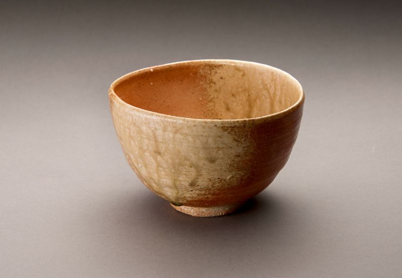 A Shigaraki Tea Bowl by Sugimoto Sadamitsu