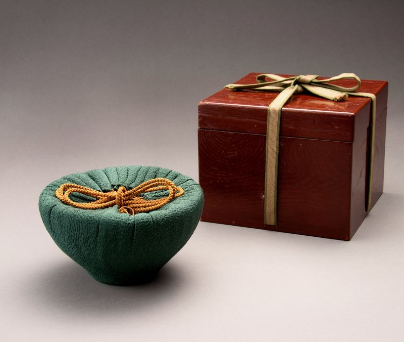 A Richo Era Kōrai Tea Bowl with Gold Repairs