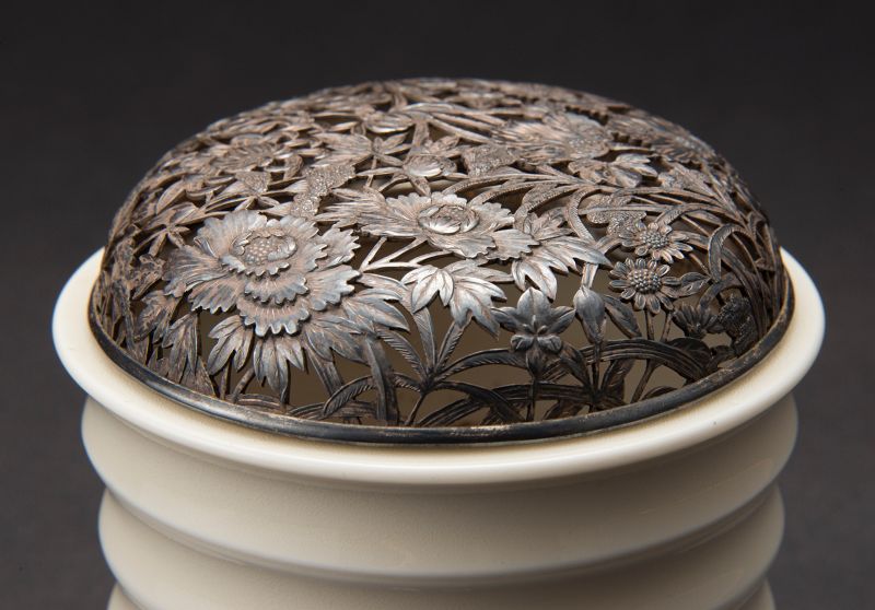 A Meiji Period Incense Burner by Miura Chikusen