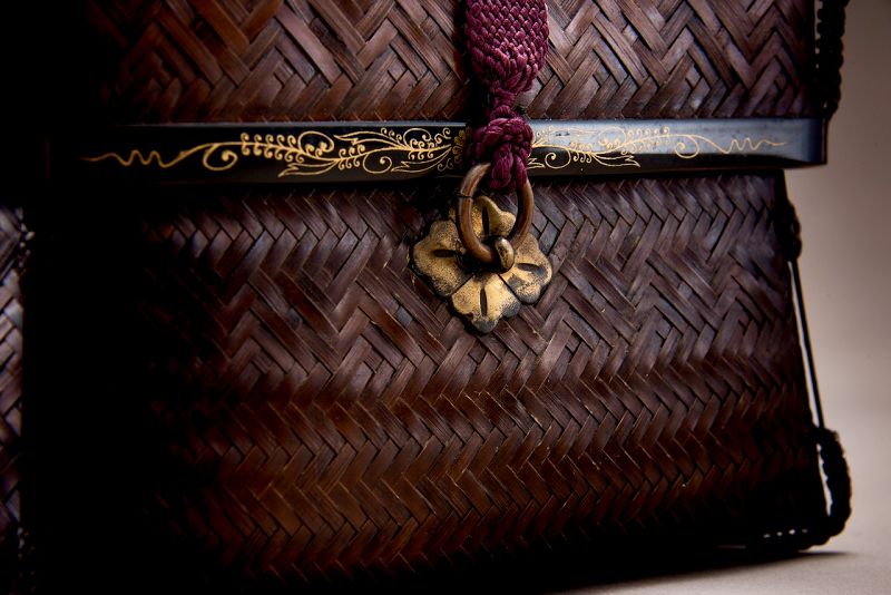 An Antique “Chabako” for Carrying Tea Ceremony Utensils