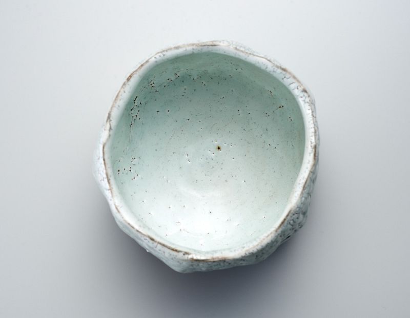 A White Shino Masterpiece by Hayashi Shotaro (b. 1947)