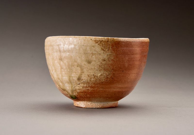 A Shigaraki Tea Bowl by Sugimoto Sadamitsu