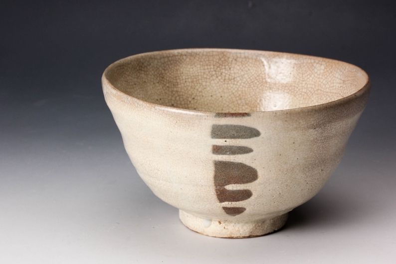 A Kohiki Tea Bowl by Sugimoto Sadamitsu