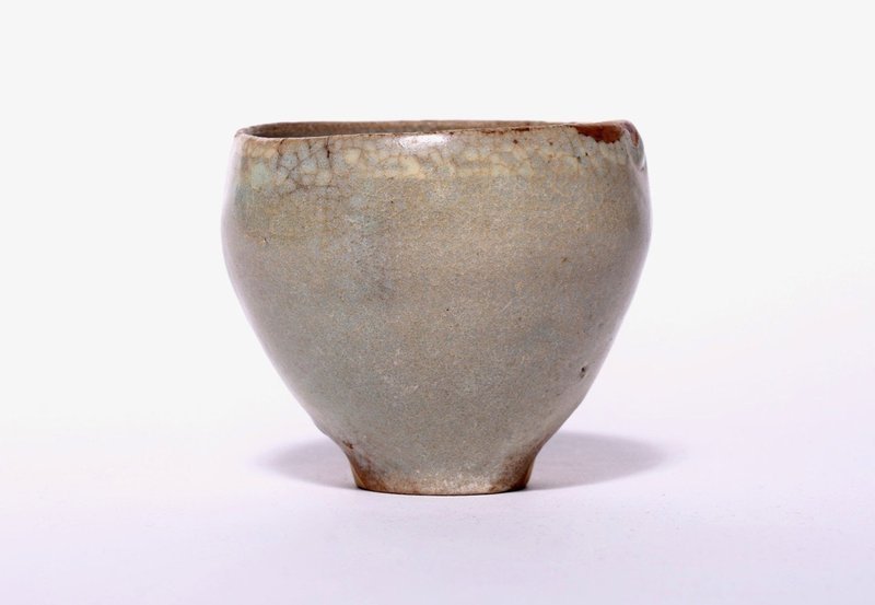 A Beautiful Antique Koryo Vessel with Inlay and Kintsugi