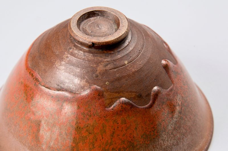 An exceptional Tenmoku tea bowl with Yohen glazing