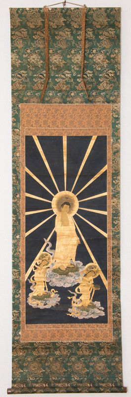 Muromachi Buddhist Painting of the Amida Triad