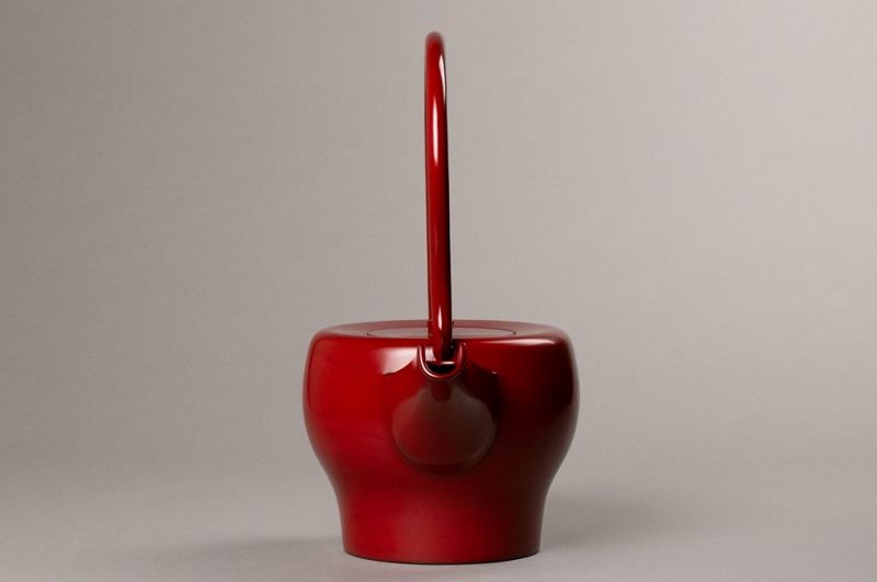 A Lacquer “Chōshi” Sake Warmer by Kado Isaburō