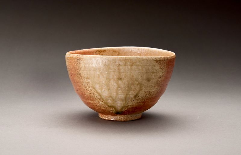 A Shigaraki Tea Bowl by Sugimoto Sadamitsu