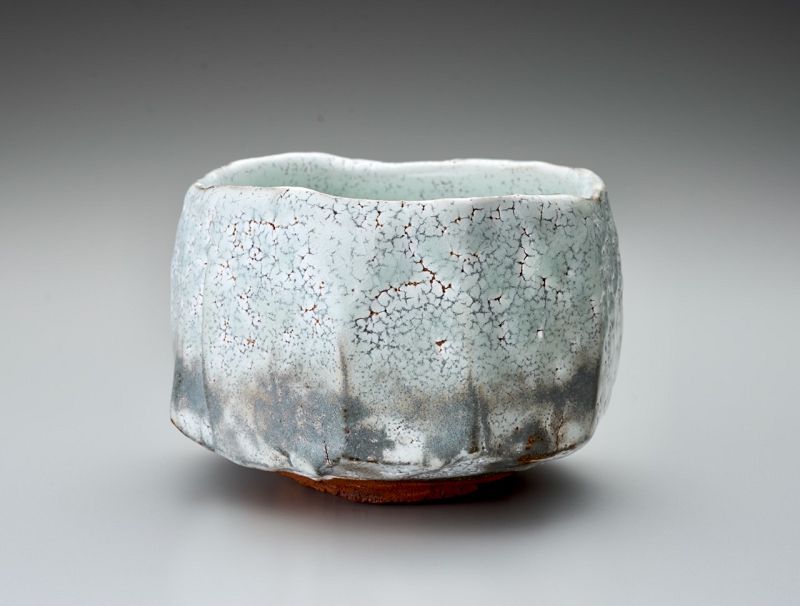 A White Shino Masterpiece by Hayashi Shotaro (b. 1947)