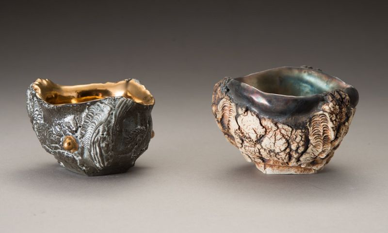 A Set of Modern Sake Cups by Hiramatsu Ryoma