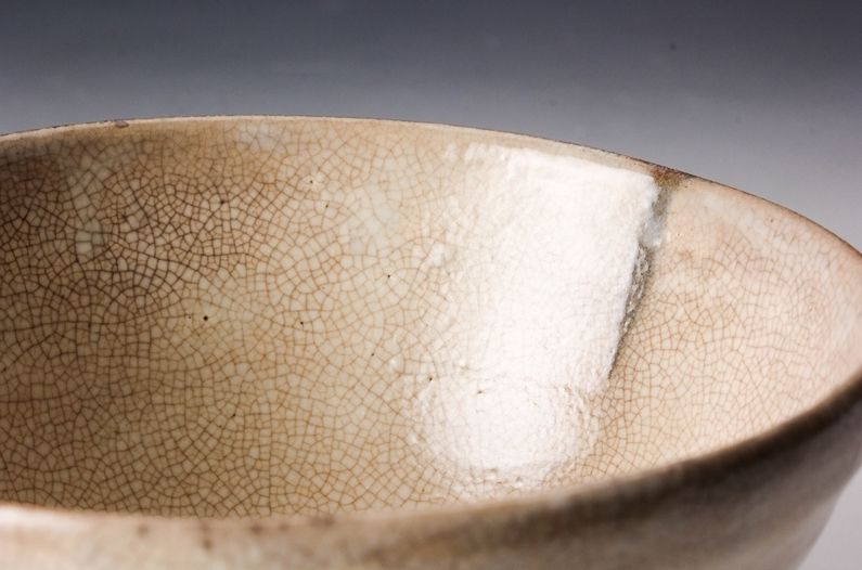 A Kohiki Tea Bowl by Sugimoto Sadamitsu