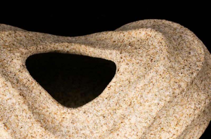 A Sculptured Vase from Takayuki Sakiyama's Chōtō Series