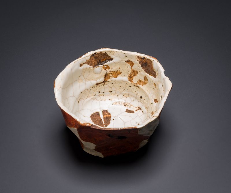 A Mentori Tea Bowl by Nakata Atsushi
