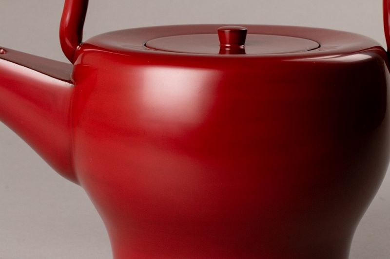 A Lacquer “Chōshi” Sake Warmer by Kado Isaburō