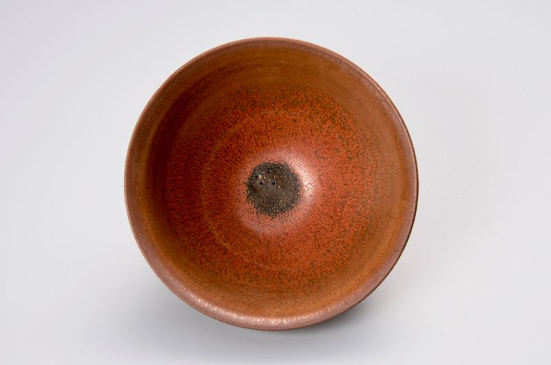 An exceptional Tenmoku tea bowl with Yohen glazing