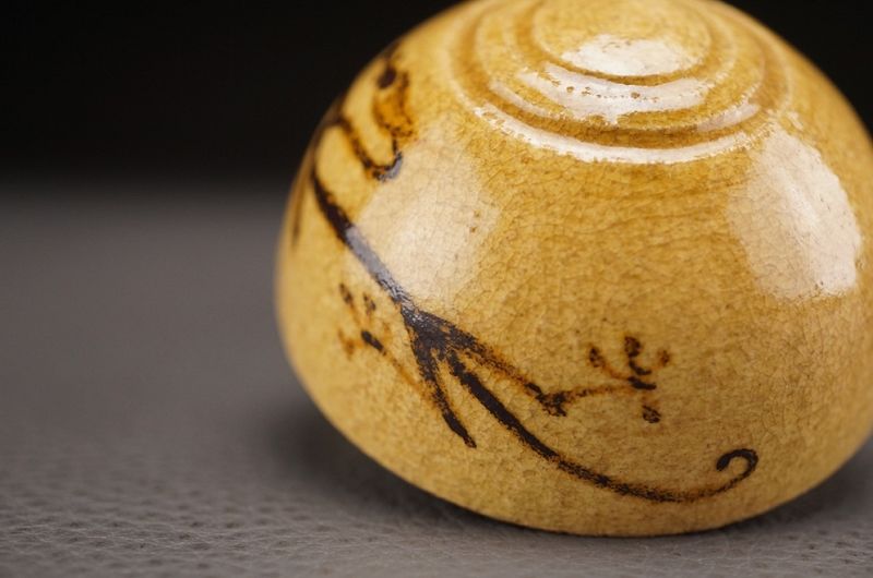 A Dragon Kogo (Incense Caddy) by Suwa Sozan II