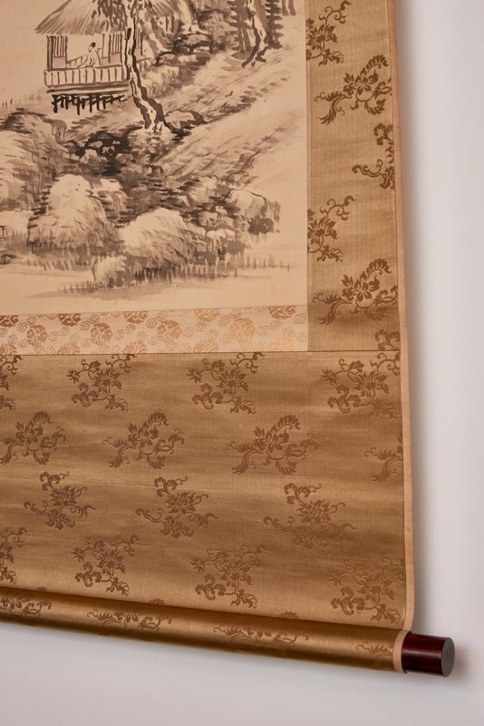 A Nanga Literati Hanging Scroll by Yamamoto Baisō (1846 - 1921)