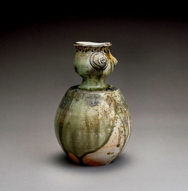 An Iga “Torigata” Vase by Furutani Michio