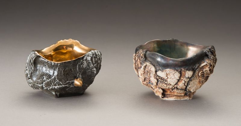 A Set of Modern Sake Cups by Hiramatsu Ryoma