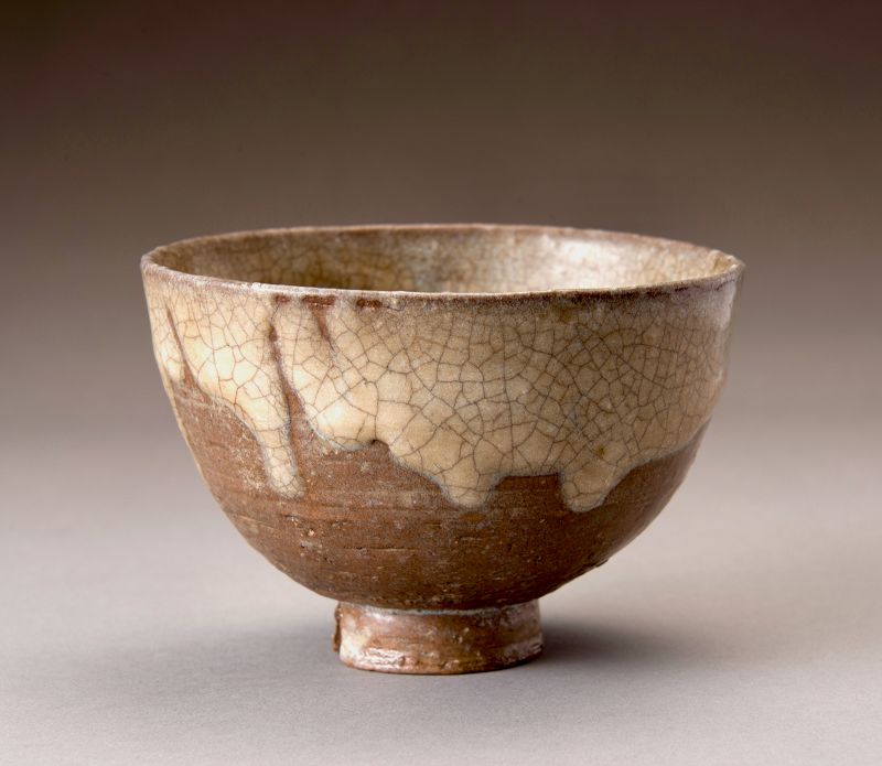 Historically Important Tea Bowl by Saka Kōrai-zaemon (1615-1668)