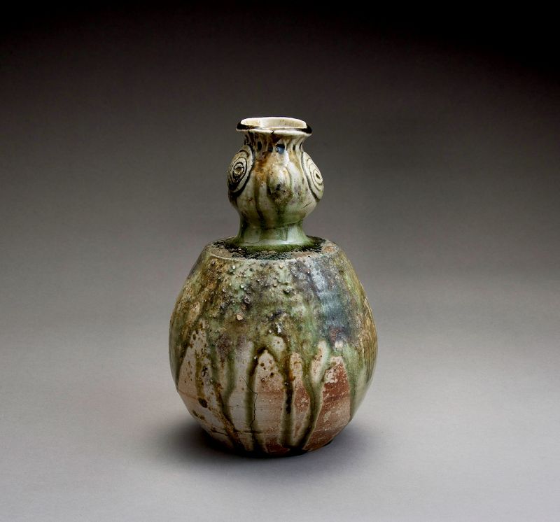 An Iga “Torigata” Vase by Furutani Michio