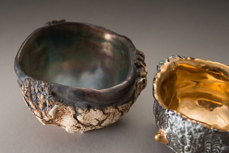 A Set of Modern Sake Cups by Hiramatsu Ryoma