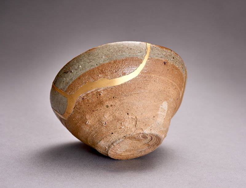A Meticulously Repaired Momoyama Period Sake Cup