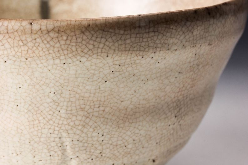 A Kohiki Tea Bowl by Sugimoto Sadamitsu