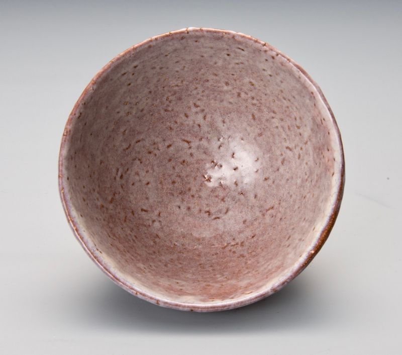 An Ido-shaped Hagi-yaki Tea Bowl by Zenzo Hatano
