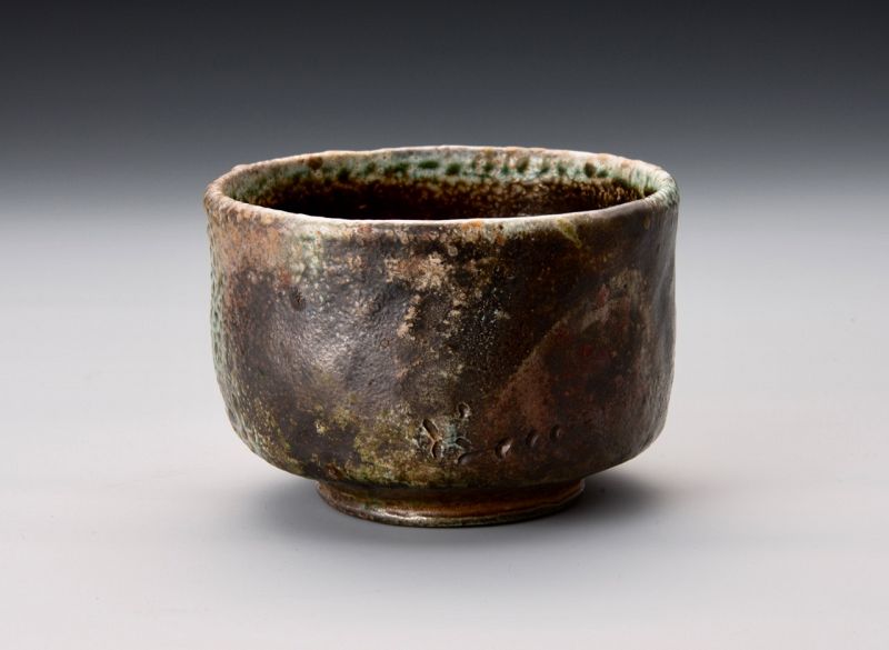 Hishoku Nanban-yaki Tea Bowl by Sakuchi Ensen